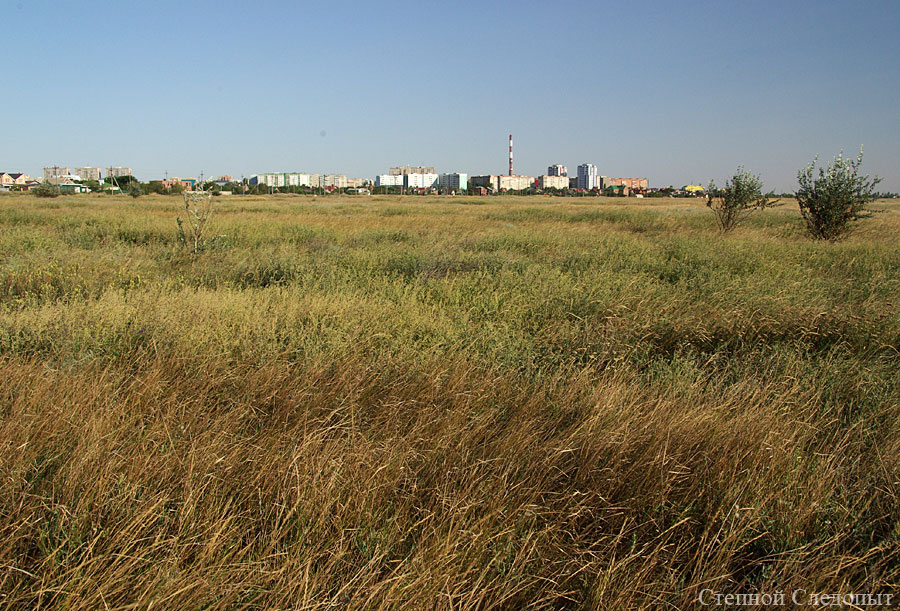 Волгодонск. Вид от правого берега Сухо-соленовской балки